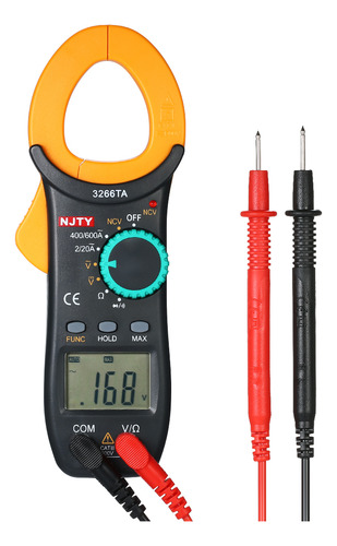 Medidor Digital Portátil Clamp Meter 2000 Clamp Lcd Test