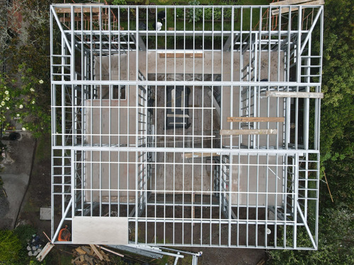 Construcción De Casas Con Steel Framing, Gypsum Fibrocemento