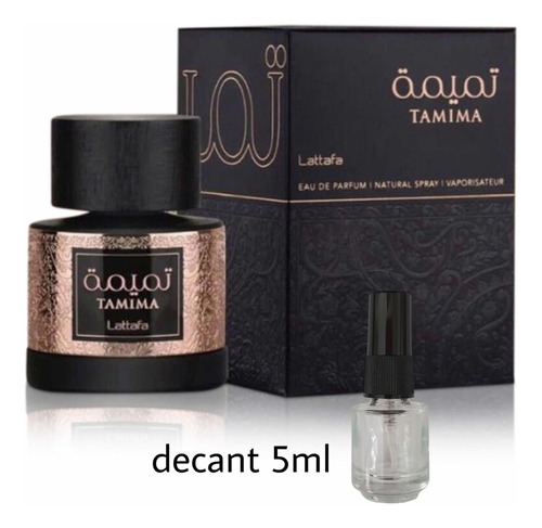 Decant 5ml Perfume Árabe Lattafa Tamima Unissex