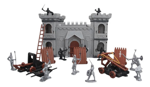 Mini Castillo Medieval Juguetes Niños Playset Juguetes