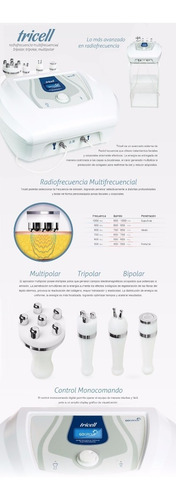 Imagen 9 de 9 de Radiofrecuencia Multipolar Regenerador Celular Tricell