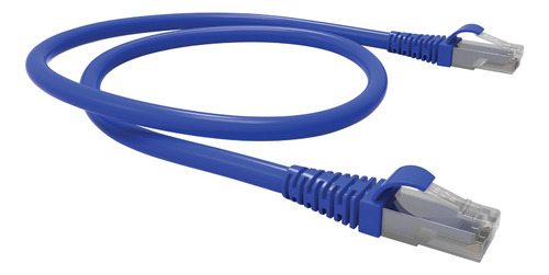Cable De Red Lan Cat 5e Patch Cord 1.20mts Azul Internet