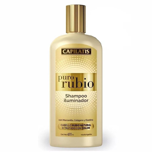 Shampoo Capilatis  420 Puro Rubio