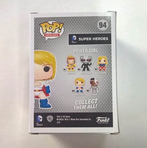 Power Girl 94 Funko Pop Dc Comics