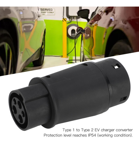 Adaptador De Carga Ev Conector De Cargador Tipo De Vehículos