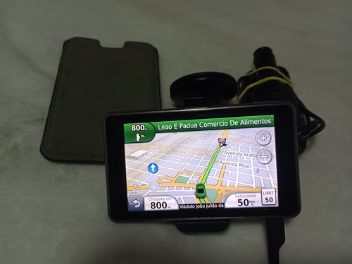 Gps Garmin Nuvi 3750 4.3'' Atualizado Mapa Do Brasil 2025 Preto América Do Sul (Usado)