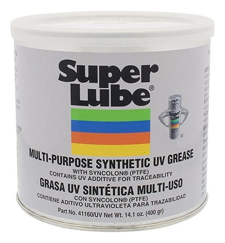 Super Lube 41160 /uv Sintetico Uv Nlgi 2 Grasa