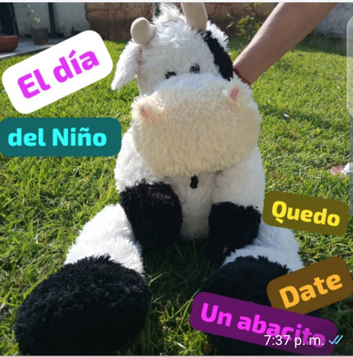 Peluche De Vaca 60 Cm