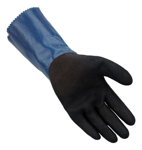 Guantes De Caucho De Nitrilo De Nailon De Larga Resistencia