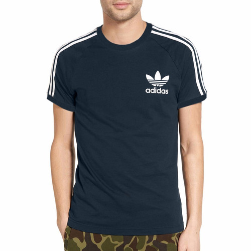 polera adidas azul