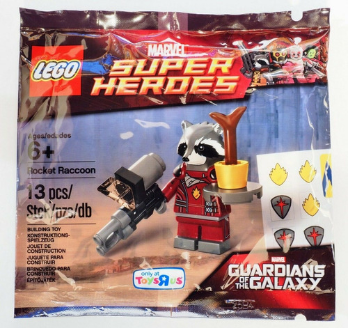 Lego Rocket Raccoon Marvel S H Polybag Toys - Rus 5002145