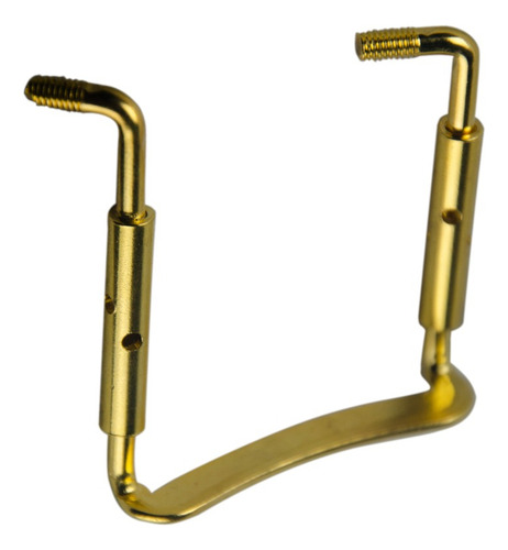 Ferragem Queixeira Violino 3/4 E 4/4 Tarttan Dourada Padrão