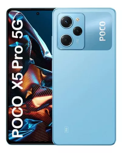Celular Poco X5 Pro 5G Black 6GB RAM 128GB ROM 