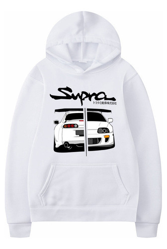 Sudadera Con Capucha De Anime For Hombre Toyota Supra Inicia