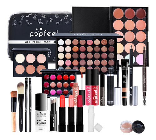 Perfect Set De Maquillaje N Para Mujer Principiante,