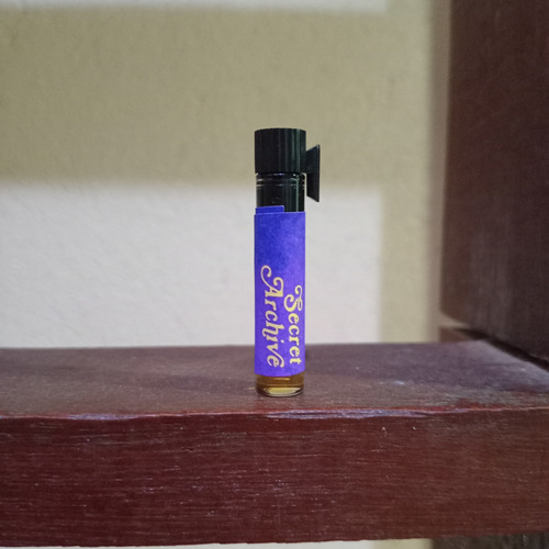 Perfume Óleo Nicho Indie Pulp Fragrances Secret Archive