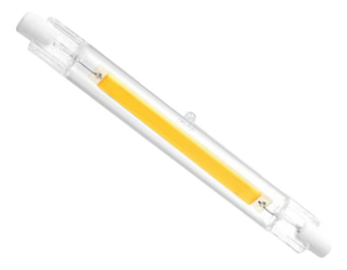 Qy Bombilla Cob De Tubo De Vidrio J118 Led R7s De 118 Mm