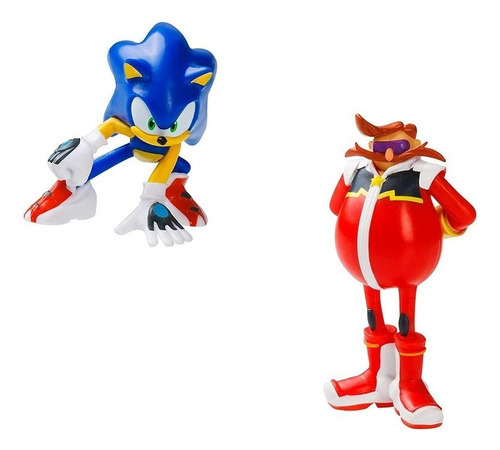 Figuras Sonic Pack X2 - Vamos A Jugar