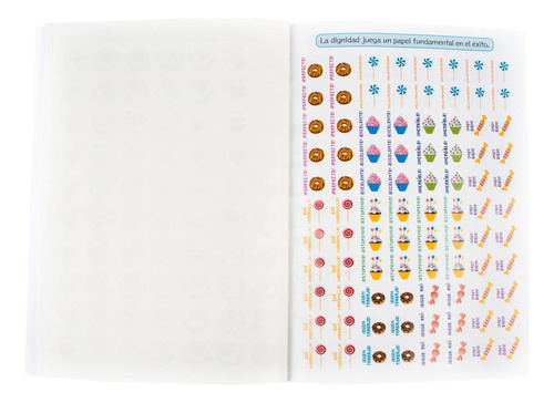 1500 Pegatinas Stickers Para Profesores - Formato Libro