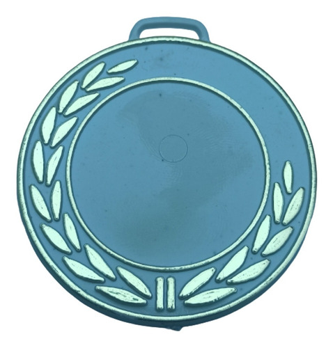 Medallas Plasticas Deportivas Mod. Mp-0001 Blanca X12u