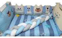 Comprar Chichoneras Set Juego De Cuna Trenza So04