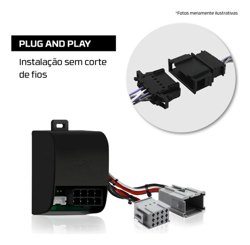 Módulo Vidro E Retrovisor City Hrv Vezel Crv Plug And Play