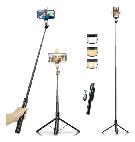 Trípode Para Teléfono Selfie Stick Con Control Remoto - Ashi