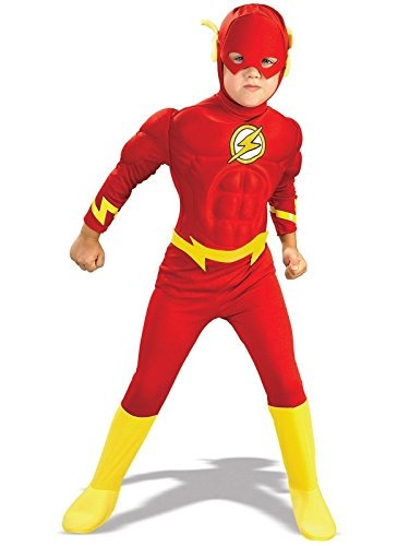 Rubie's Dc Comics Deluxe Muscle Chest The Flash Child's Cost