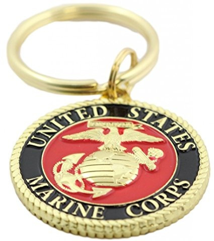 Logo Cuerpo De Marina De Estados Unidos Llavero Patriótico D