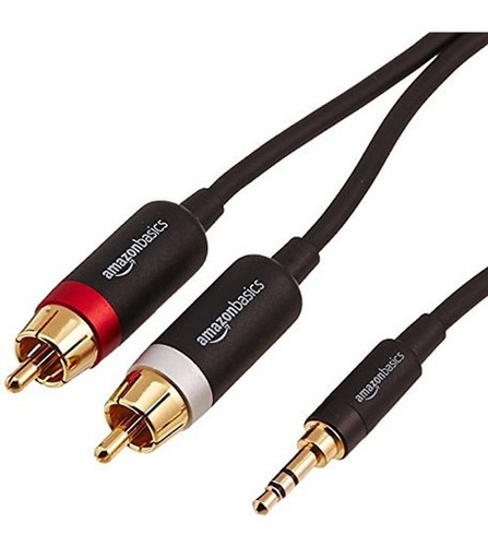Amazon Basics Cable Estéreo De Audio Adaptador Rca De 0.138 