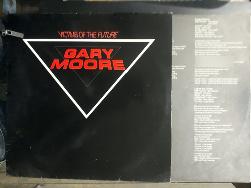 Gary Moore - Victims Of Future - Vinilo Español/insert