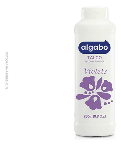 Talco Algabo Perfumado 250gr Violets