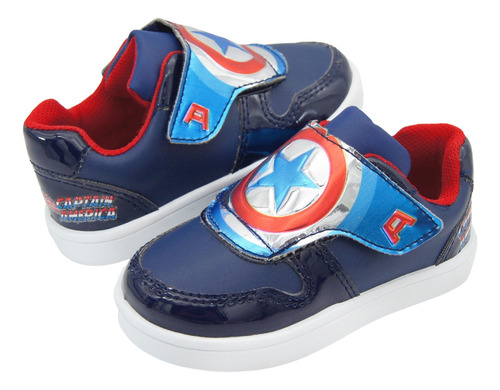 Marvel® Dick Marino/rey 14-19 Tenis Niño Capitan America