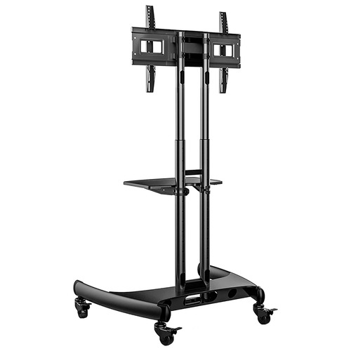 Suporte North Bayou AVA1500-60-1P de chão para TV/Monitor de 32" até 75" preto