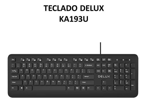 Teclado Delux Ka193u 