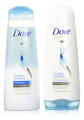 Conjunto De Shampoo E Condicionador Dove Advanced Oxygen Moi