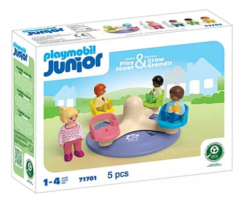 Figuras Para Armar Junior: Carrusel Playmobil