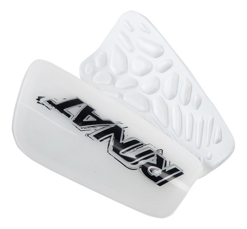 Imagen 2 de 7 de Espinilleras Rinat Aries Blancas + Porta Espinilleras