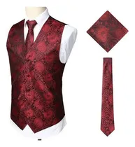 Comprar Conjunto De 3 Coletes Masculinos Com Estampa Jacqua [u]