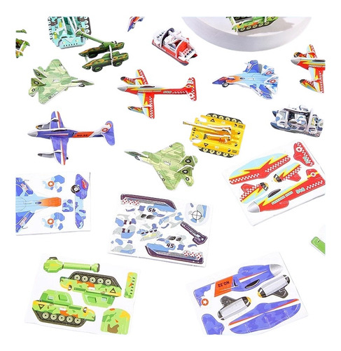100 Mini Rompecabezas 3d Juguetes Fiestas Infantiles