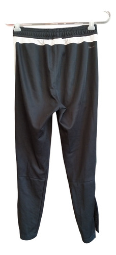 Pantalón Adidas Negro Con Rayas Blancas 2 Bolsillos T.xs (Usado)