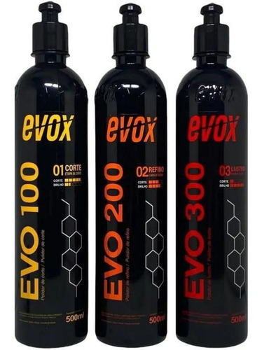 Imagem 1 de 4 de Kit Polidores Evox Evo100 Evo200 Evo300