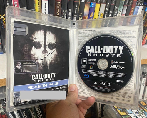 Call Of Duty Ghosts Dublado Português Ps3 Original Físico !! (Usado)