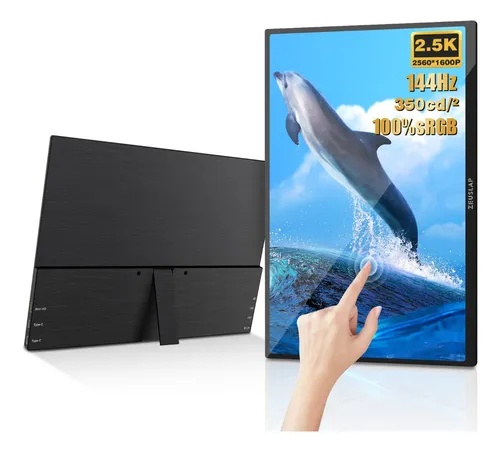 Monitor Portátil Táctil Zeuslap P16st 16 2560*1600 144hz