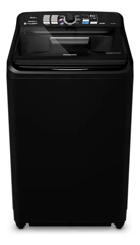 Lavadora Panasonic NA-F150B1B Corrente Doméstica Preto