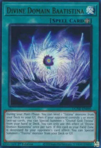 Yugioh! Divine Domain Baatistina