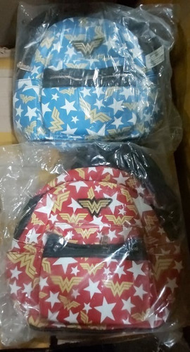 Mochila Wonder Woman 2 Colores - Importado