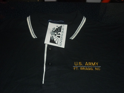 Espectacular!! Chomba M/c Orig. Us Army- Fort Bragg Xl