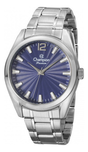 Relógio Champion Fashion Feminino Cn29865f De Vltrlne Cor da correia Prata