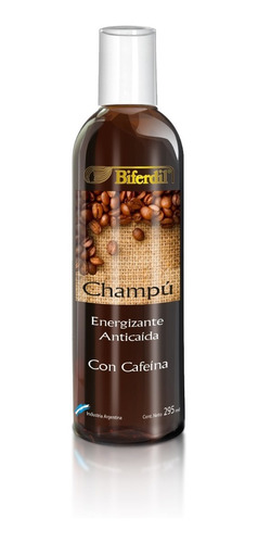 Shampoo Biferdil Con Cafeína X 295 Ml